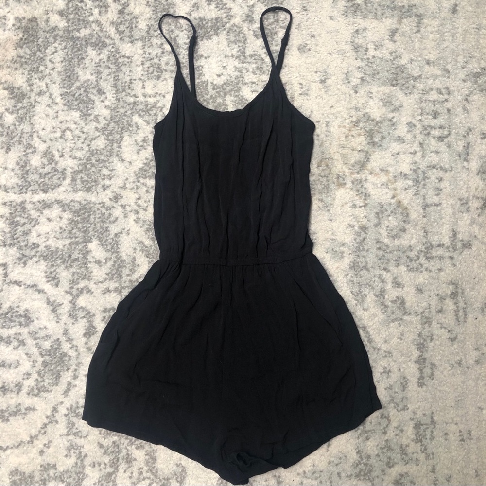 MINK PINK black romper